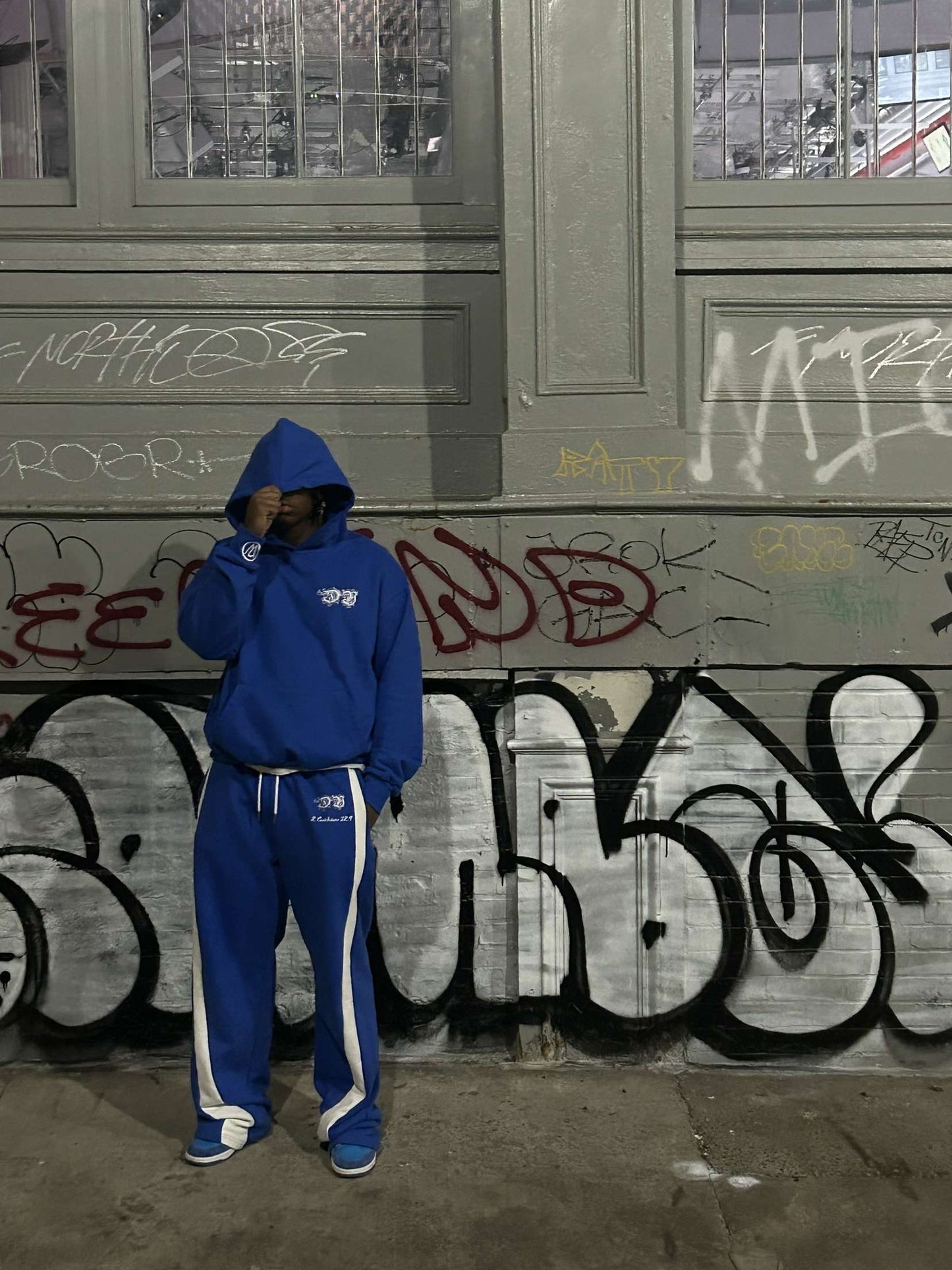 D1 Hoodie Blue